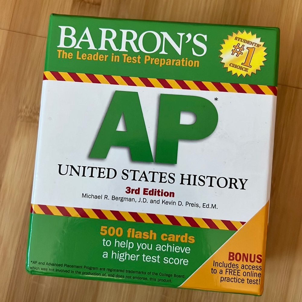 AP US History Test Flashcards